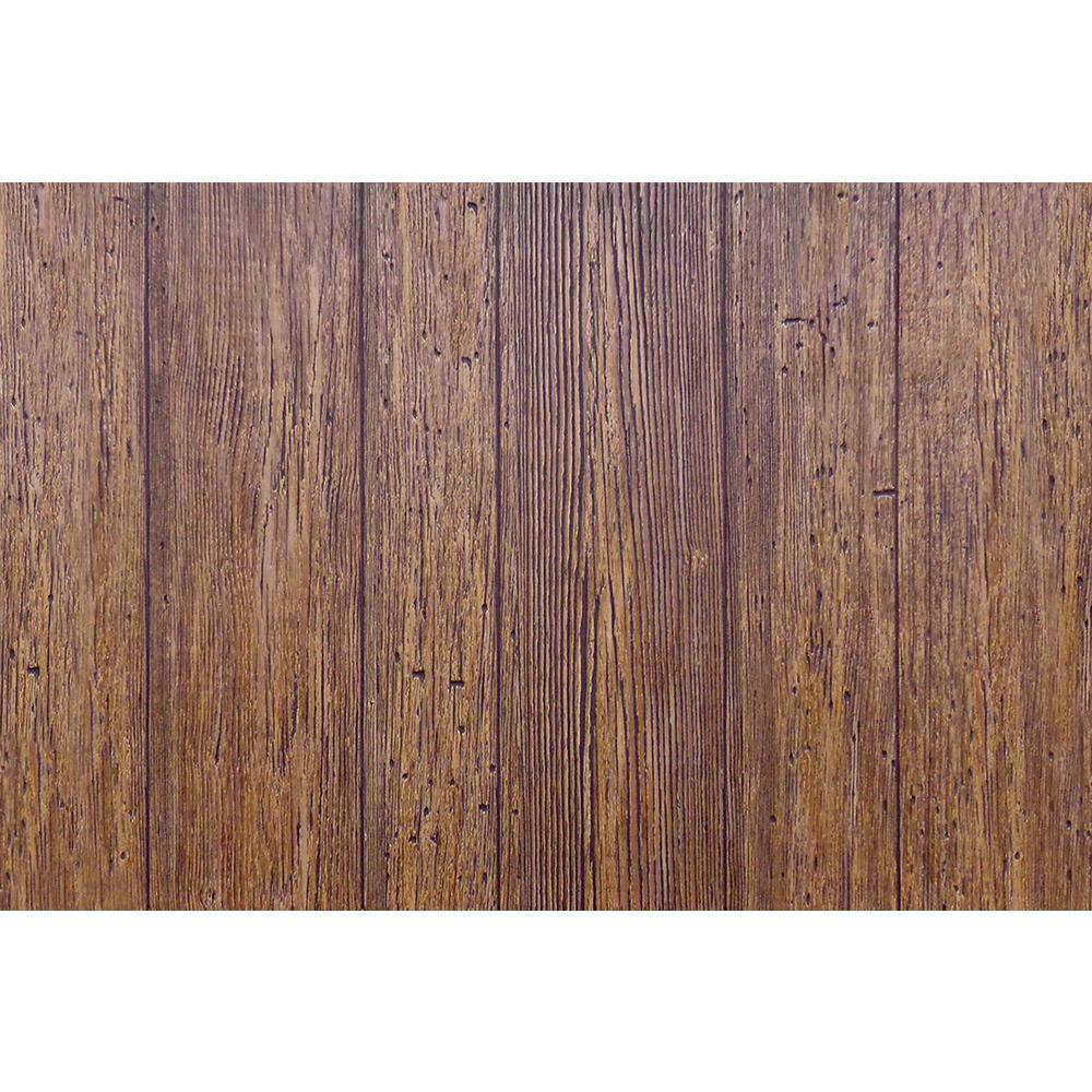 DPI DECORATIVE PANELS INTERNATIONAL 10.67 sq. ft. 14 in. x 48 in. x 32 in. Akita Cedar Wainscoting Panel HD27332481