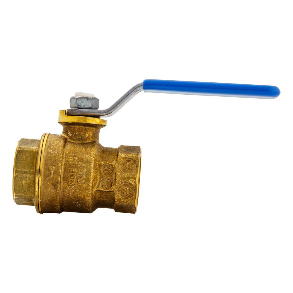 Everbilt 34 in. Brass FPT Full Port Ball Valve 107-404EB