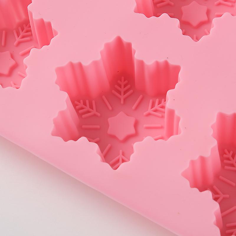 6 Even Snowflake Chocolate Mold - 1pc