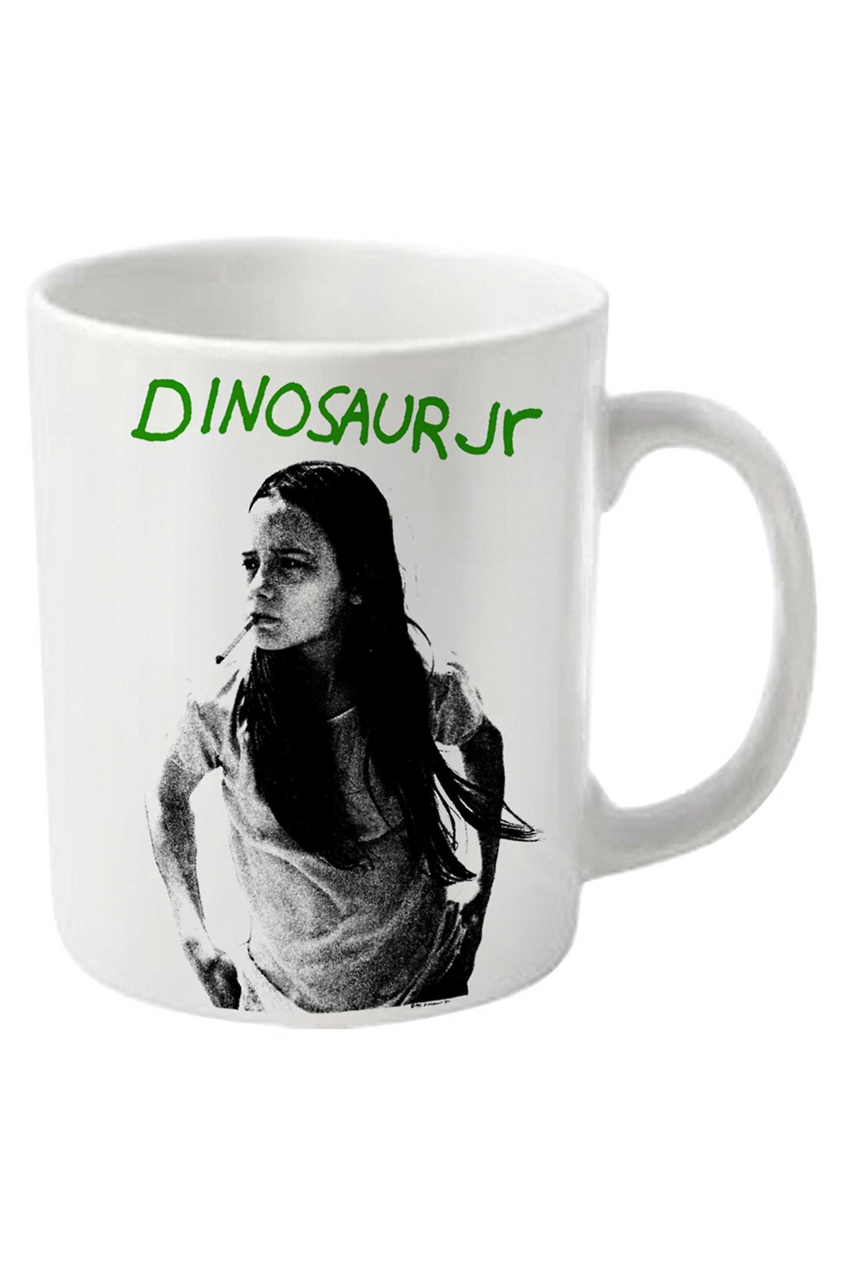 Dinosaur Jr Mug Green Mind Band Logo new Official White Boxed