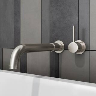 Pioneer Faucets Motegi Single-Handle Wall Mount Roman Tub Faucet in Brushed Nickel 4MT840-BN