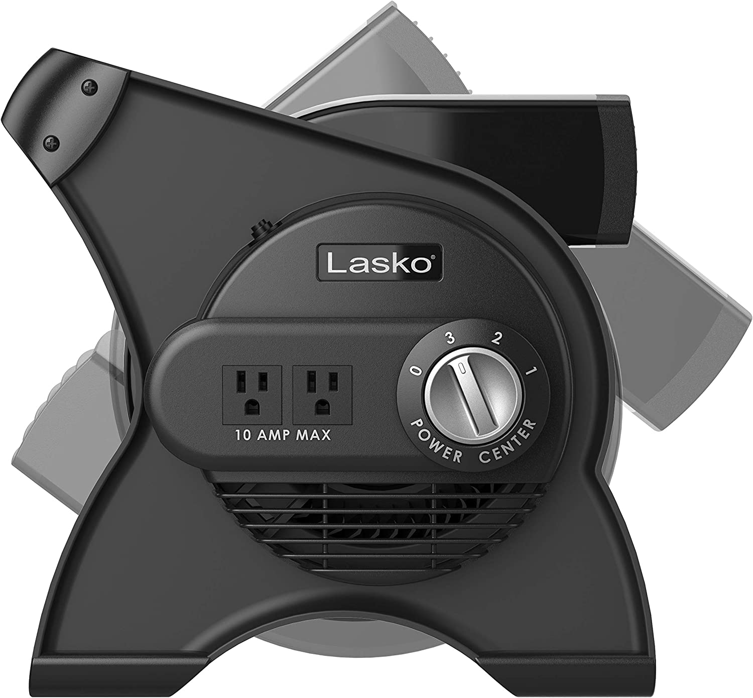 Lasko U12104 Pivoting Pro Blower Fan for Cooling， Ventilating， Exhausting and Drying