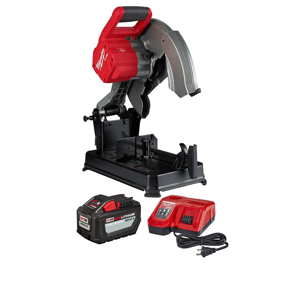 Milwaukee M18 FUEL Abrasive Chop Saw Kit 14