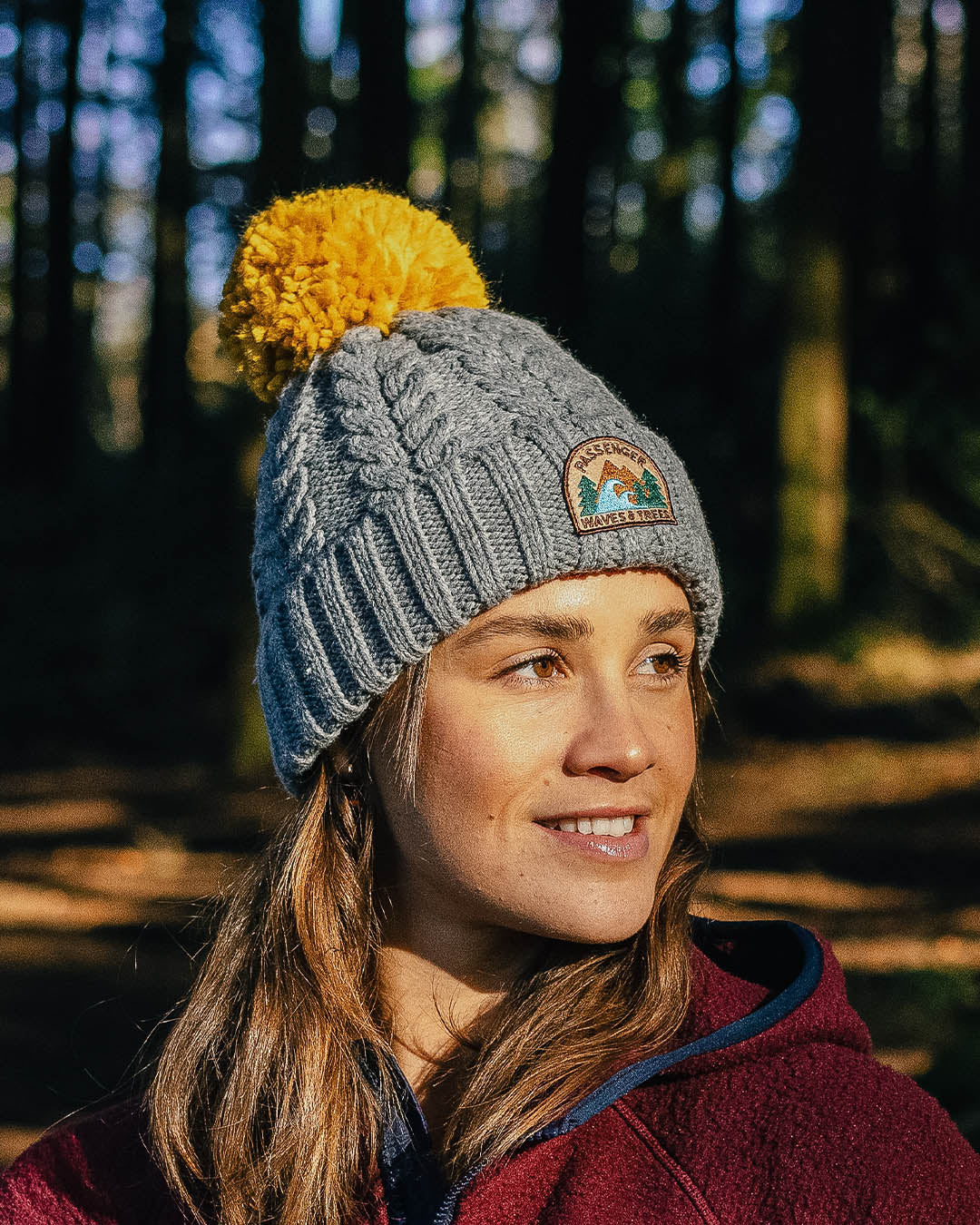 Drifter Fleece Lined Recycled Bobble Hat - Grey Marl