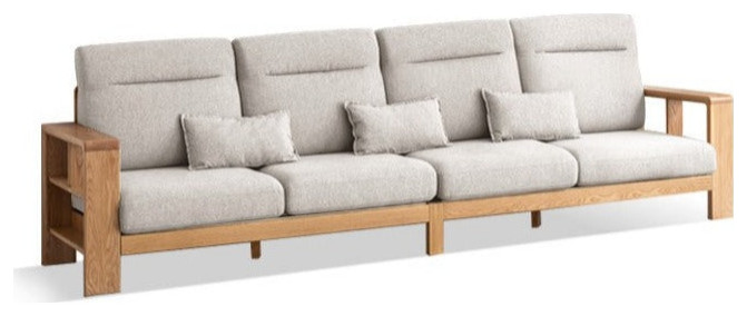 Oak Solid Wood Sectional Sofa   Transitional   Sectional Sofas   by GVAwood  Houzz