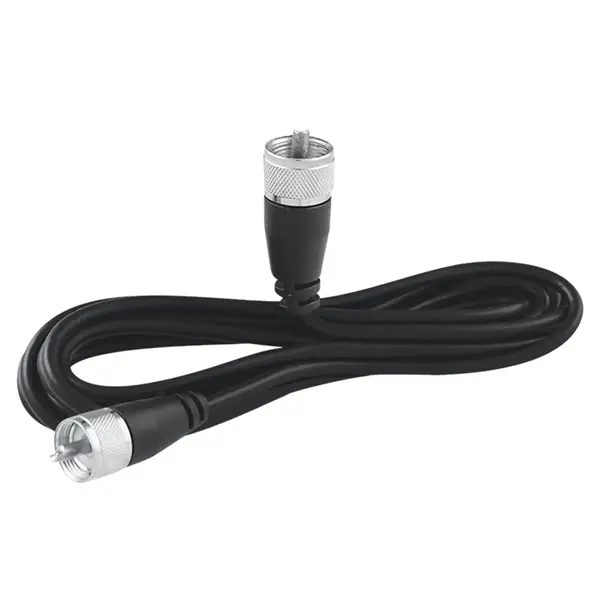 Power Comm Coax Cable 12ft Black