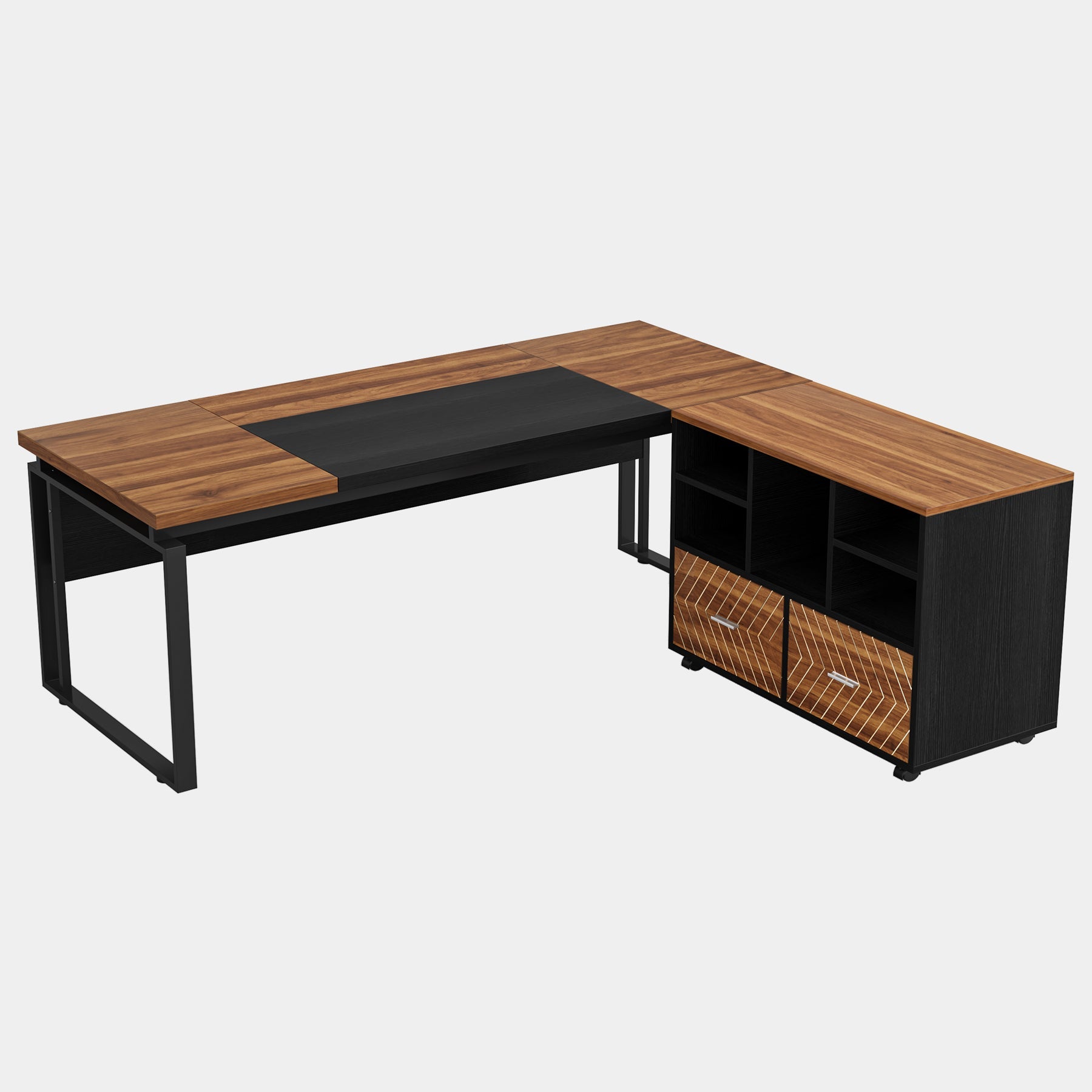 L-Shaped Executive Desk, 63