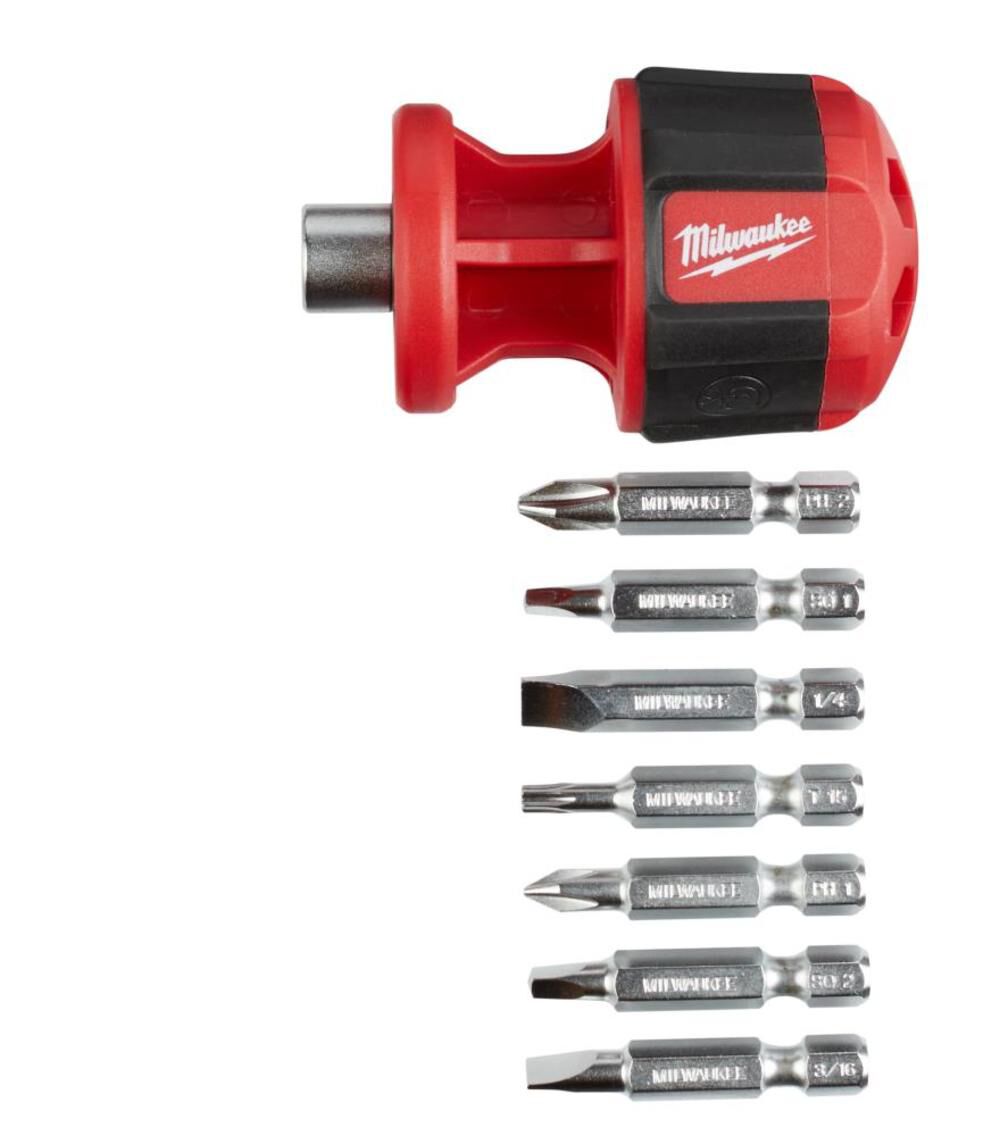 Milwaukee 8-in-1 Compact Multi-Bit Driver 48-22-2130 from Milwaukee