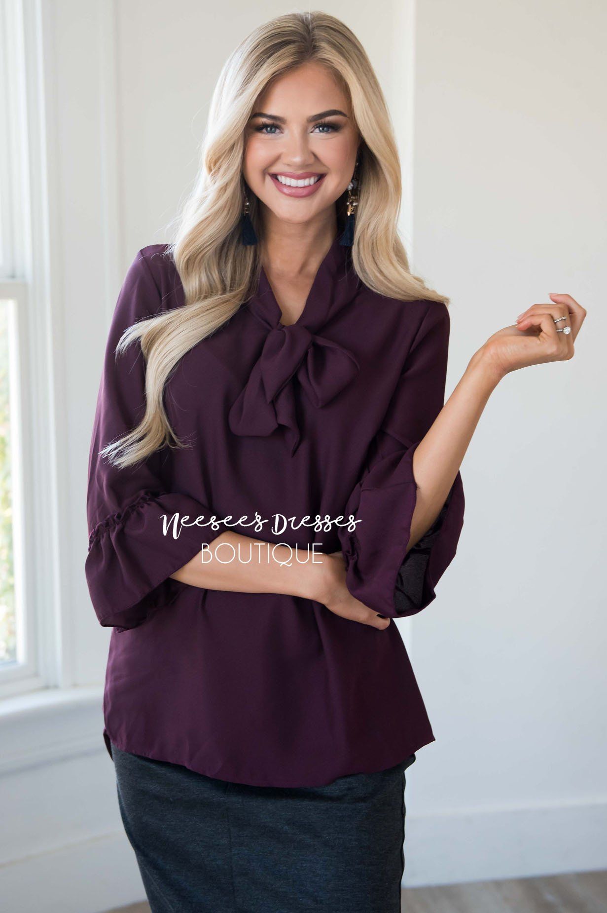 Risk It All Bell Sleeve Blouse