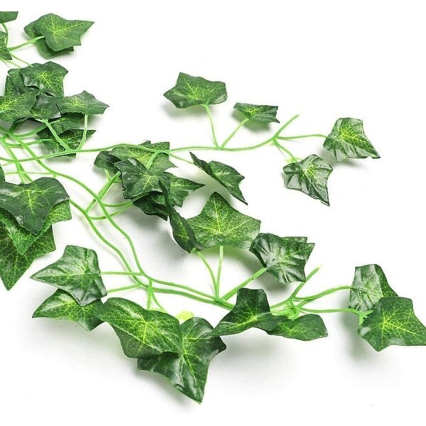 12 PCS Artificial Ivy Leaf Hanging Garland for Home Decor