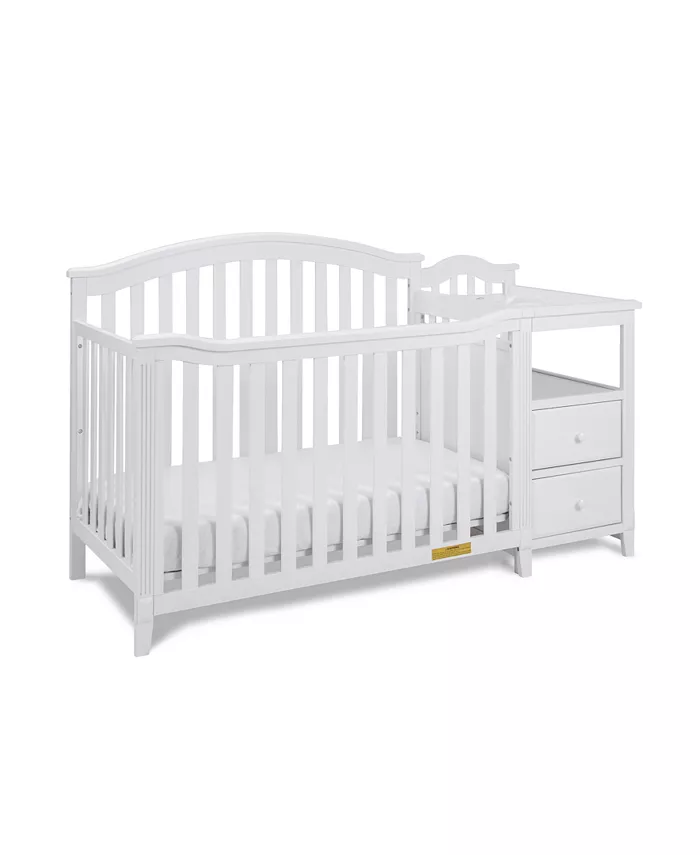 AFG Baby Furniture 46 Wooden Kali 4 in 1 Convertible Crib and Changer