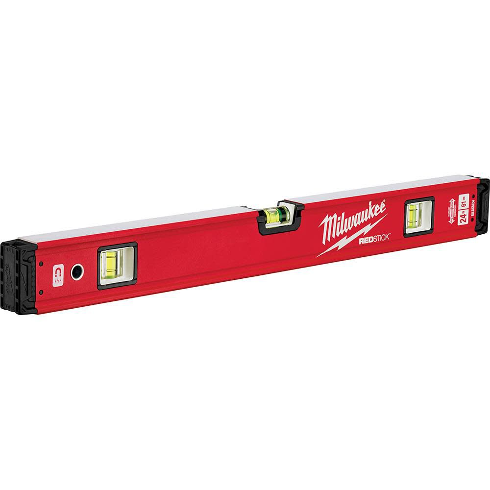 Milwaukee 24 in./48 in. REDSTICK Magnetic Box Level Set MLBXSM48 from Milwaukee