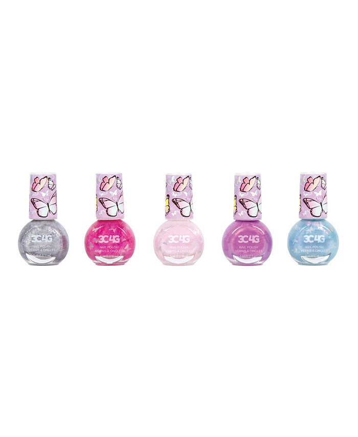 Make It Real 5pk butterfly nail polish set