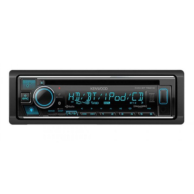 Kenwood Kdc bt782hd Cd Receiver With Bluetooth With A Sirius Xm Sxv300v1 Connect Vehicle Tuner Kit For Satellite Radio