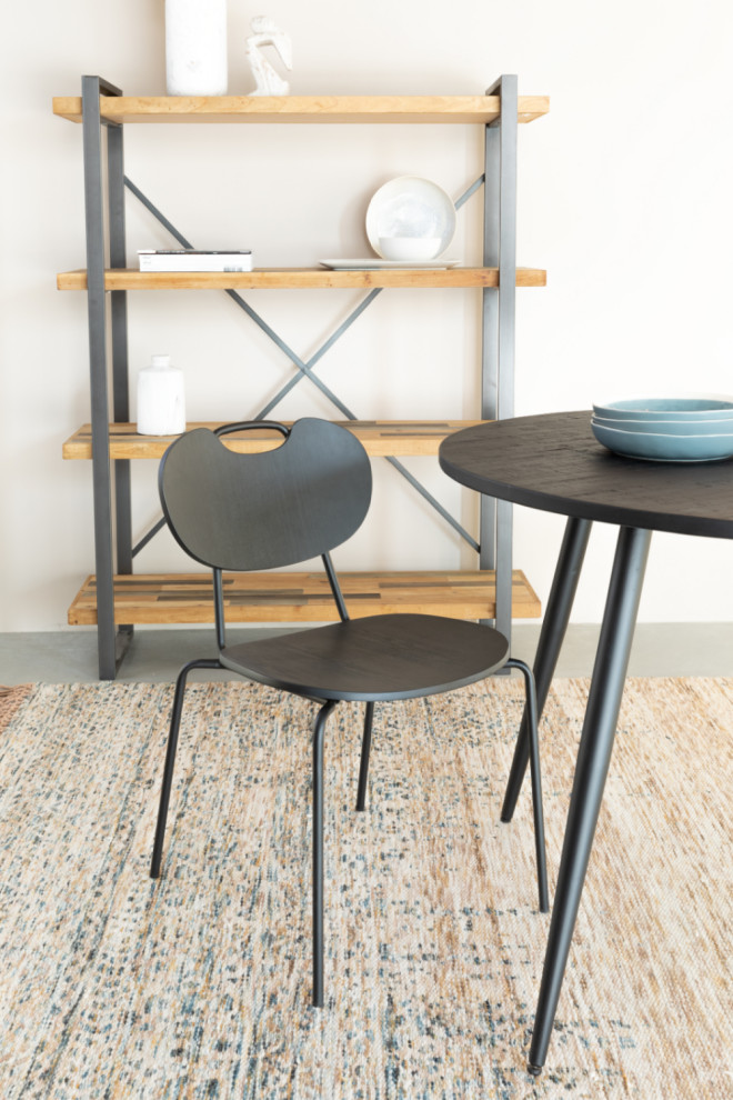 Lacquered Wood Dining Chairs (2)  DF Aspen   Midcentury   Dining Chairs   by Oroa   Distinctive Furniture  Houzz