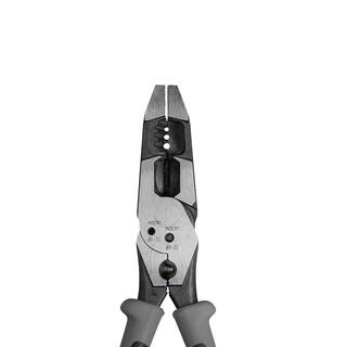 Klein Tools 8 in. Hybrid Pliers with Crimper J2158CRSEN