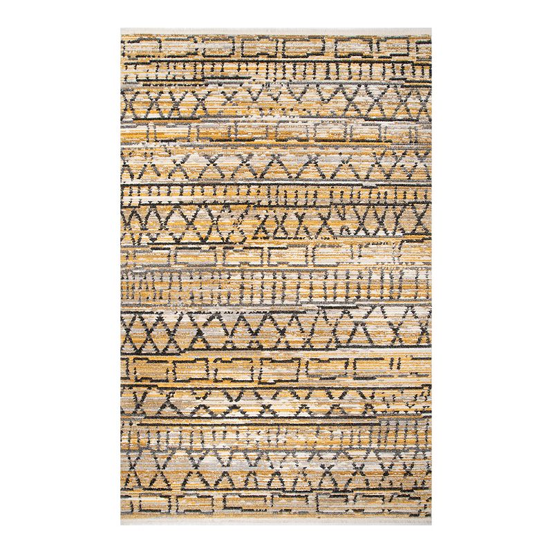 nuLOOM Maisie Banded Tribal Area Rug