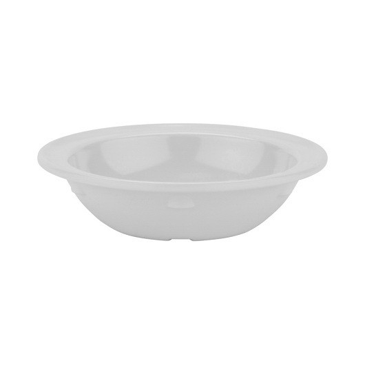 G.E.T. Enterprises Supermel Rimmed White Deep Bowl...