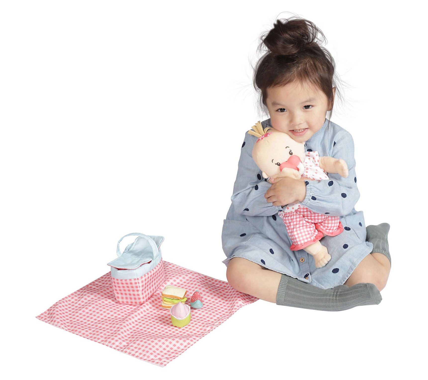 Manhattan Toy Stella Collection Picnic Baby Dol l Picnic Set