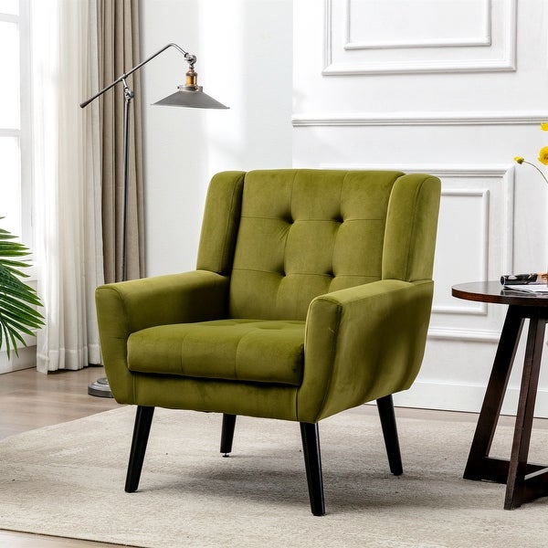 Modern Soft Velvet Accent Chair