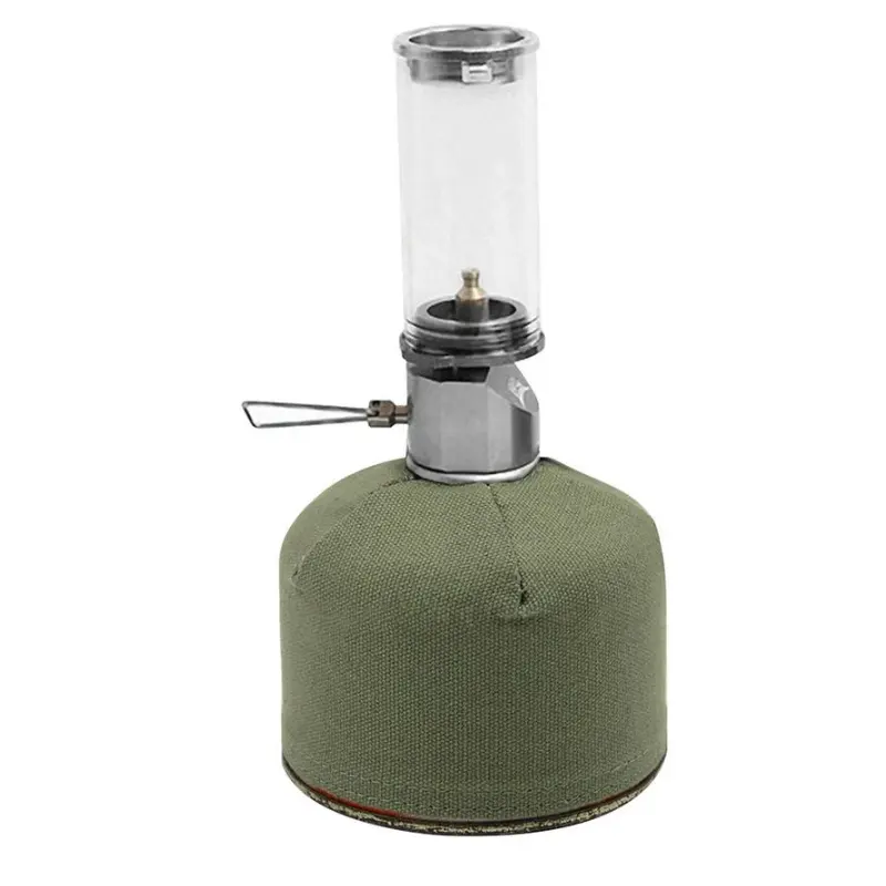 Gas Tank Cover Propane Canisters Cover Camping Cooking Tools Accessories Canvas Gas Tank Collision Protective Bag