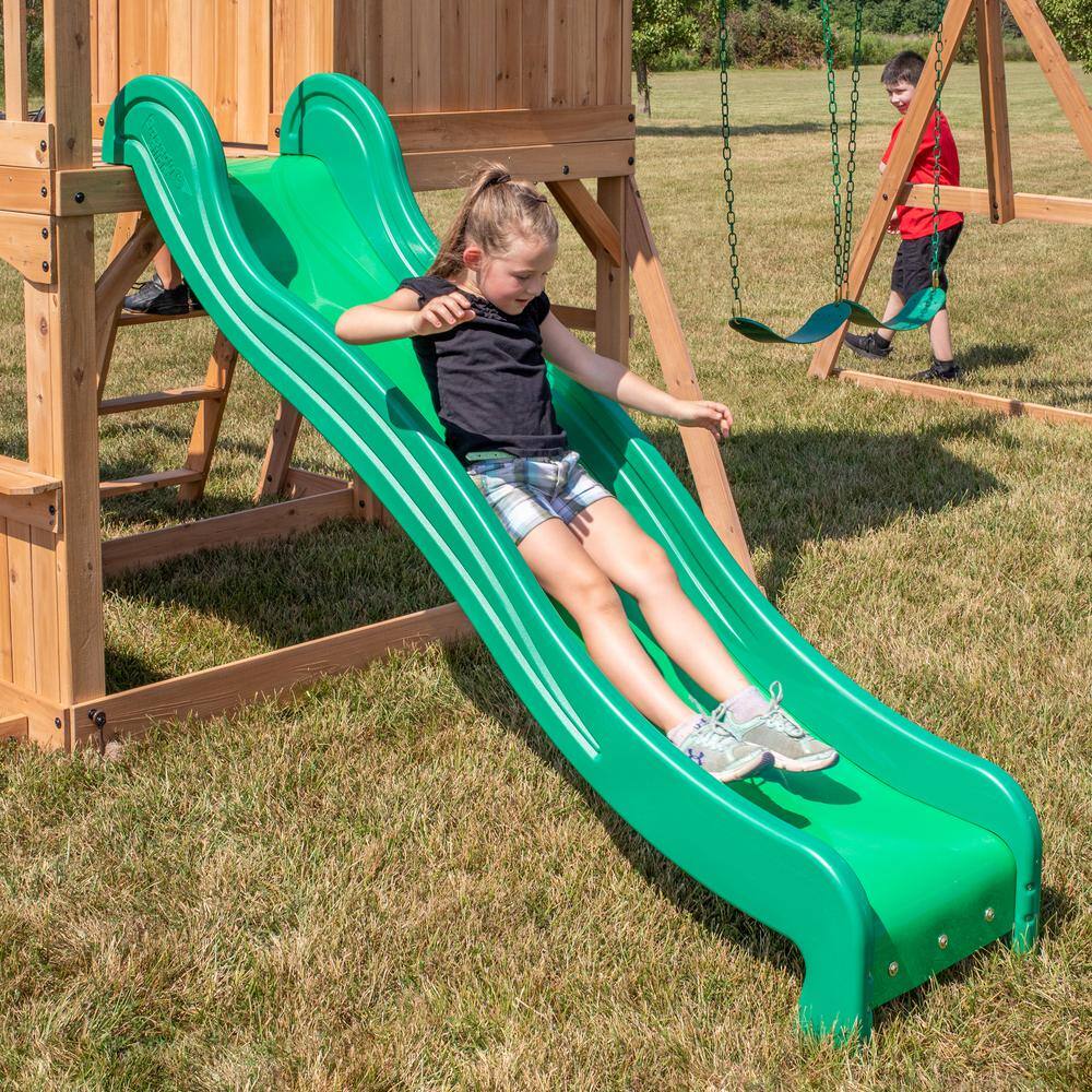 Backyard Discovery Montpelier All Cedar Swing Set 30211FCOM