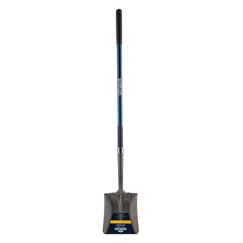 Gemplers Square Pt Shovel， Extnd Socket， Fiberglass Handle