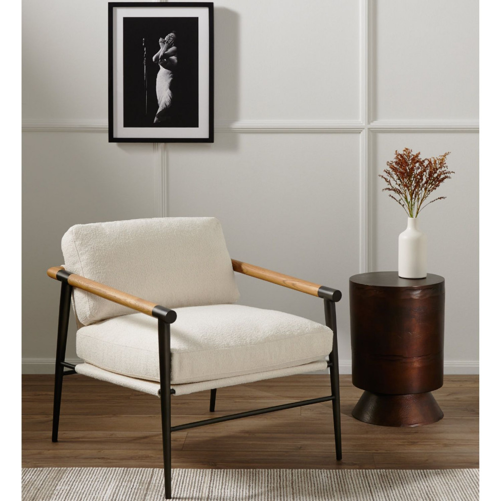 Rowen Fayette Cloud Chair   Midcentury   Armchairs And Accent Chairs   by Four Hands  Houzz