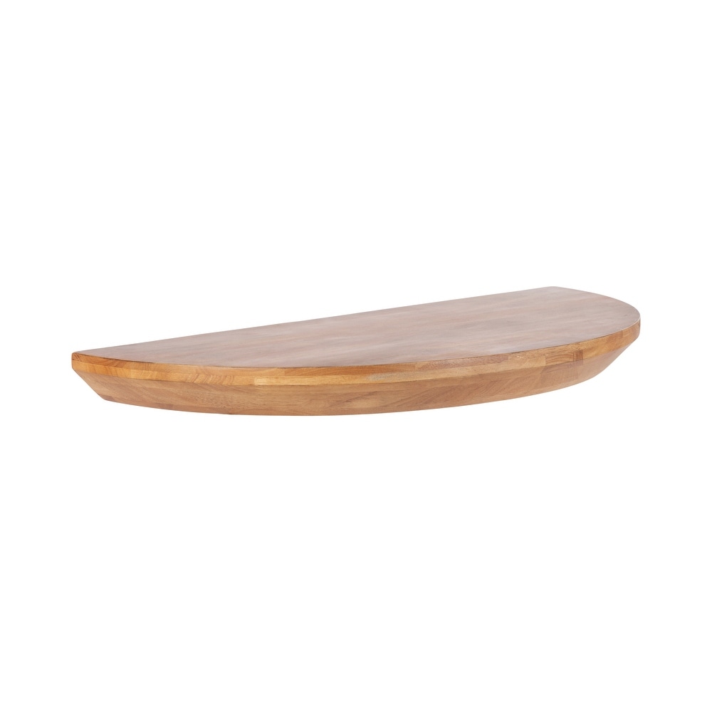 Kate and Laurel Colter Wood Floating Table Shelf