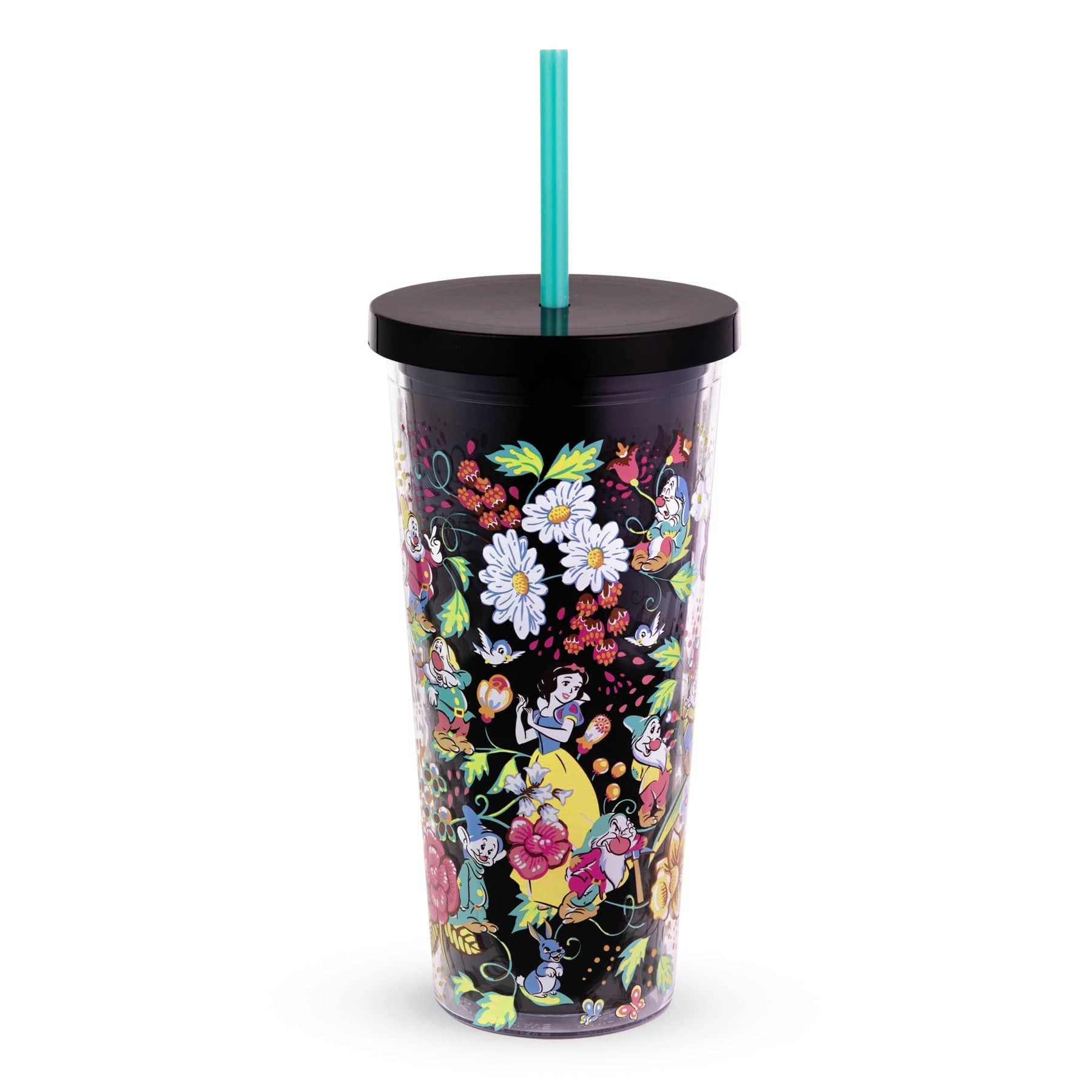 Disney Double Wall Tumbler with Straw