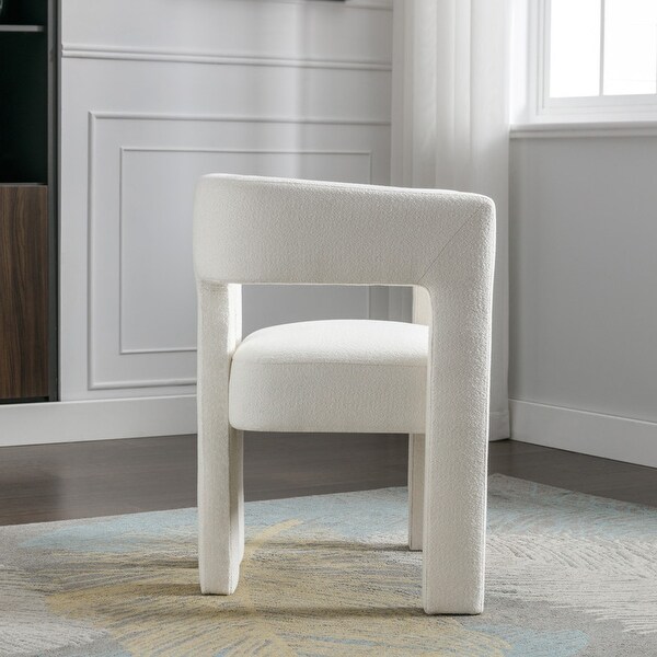 Fabric Upholstered Accent Armchair Living Room Chair