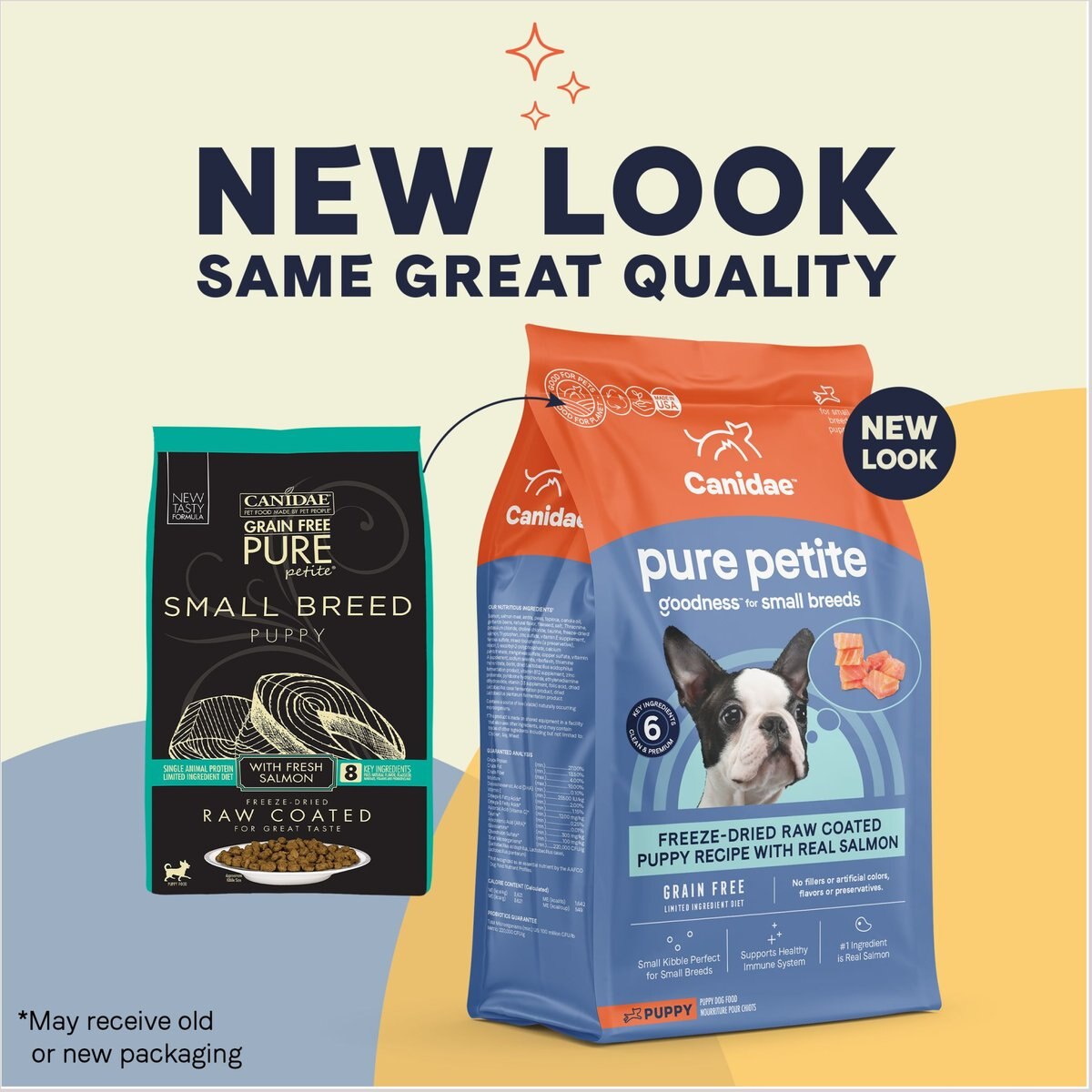 CANIDAE PURE Petite Puppy Small Breed Grain-Free with Salmon Dry Dog Food