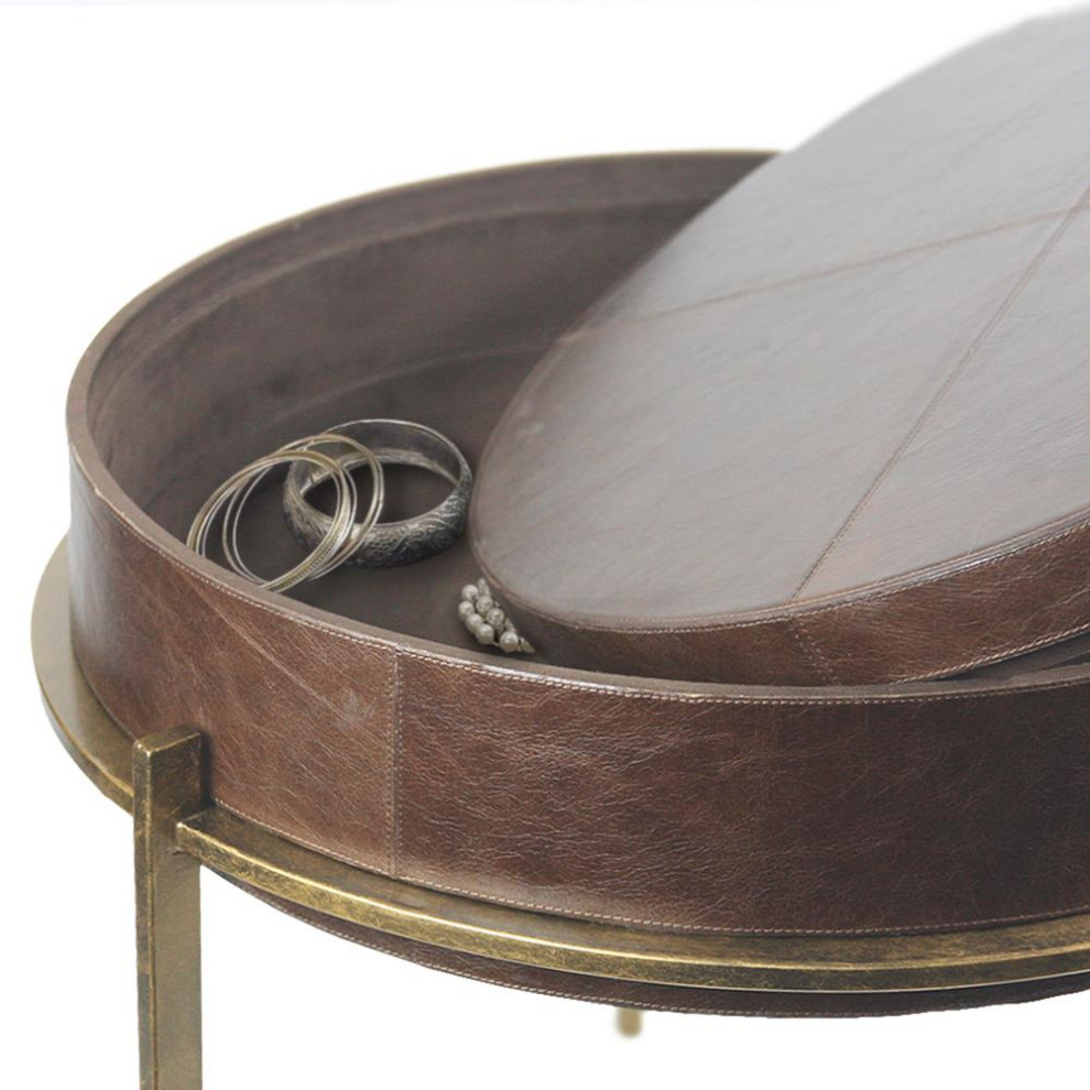 Truffle Side Table   Contemporary   Side Tables And End Tables   by Galorehome  Houzz