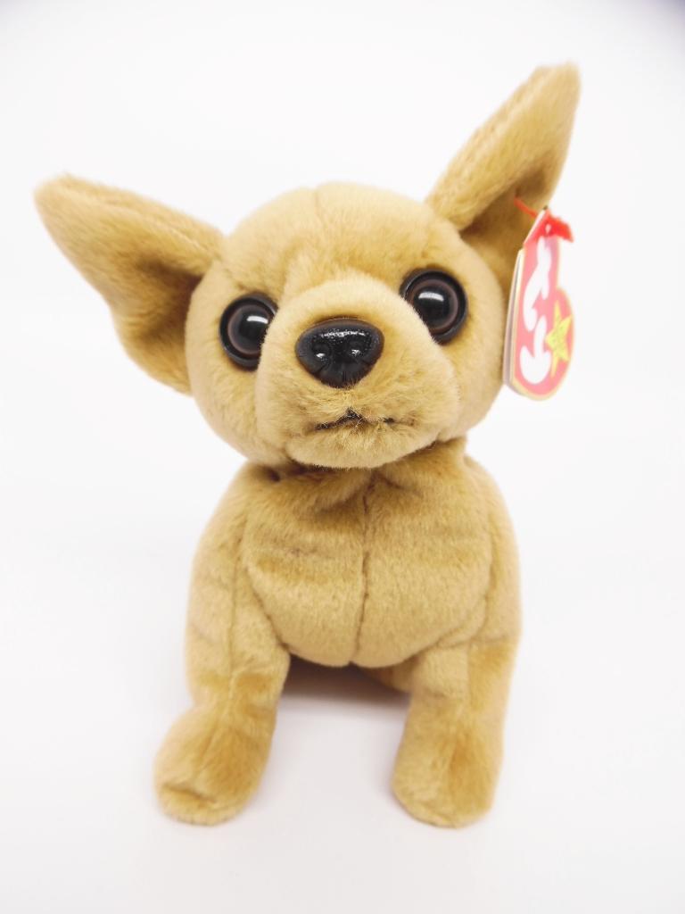 Ty Beanie Baby: Tiny the Chihuahua | Stuffed Animal | MWMT