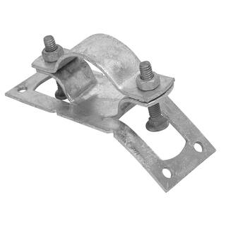 Everbilt 2-38 in. Chain Link Fence Post Adapter Bracket 328594EB