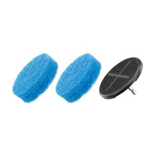 RYOBI 3.5 in. 3-Piece Scour Pad Scrubbing Kit for RYOBI P4400 Scrubber Tool A95SPK3