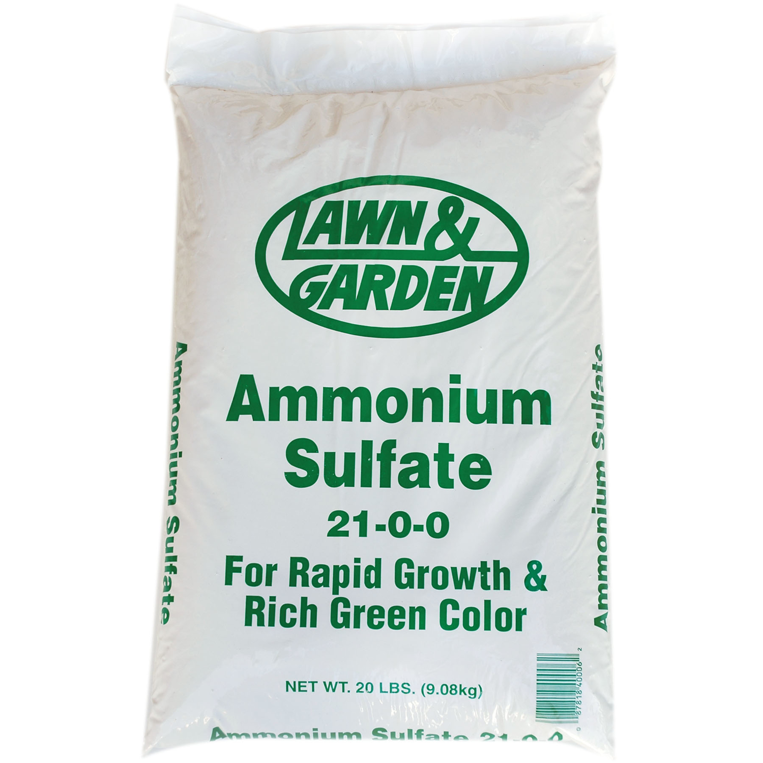 Lawn and Garden Ammonium Sulfate Soil Conditioner 20 lb