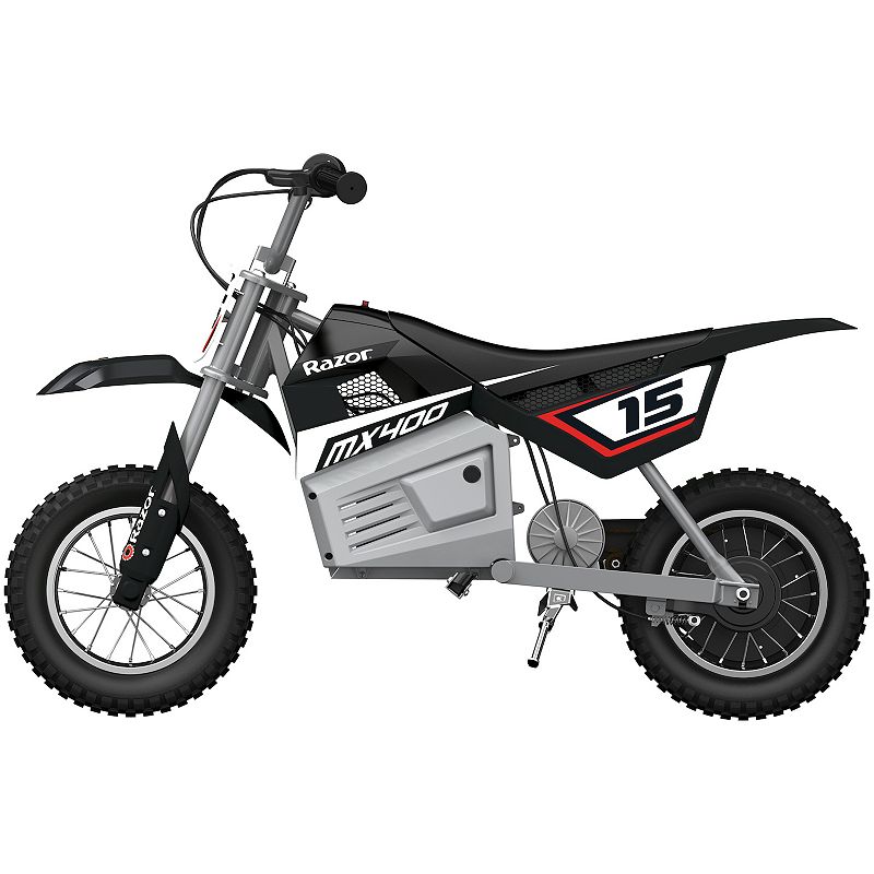 Razor MX400 Dirt Rocket 24V Electric Toy Motocross Motorcycle Dirt Bike， Black