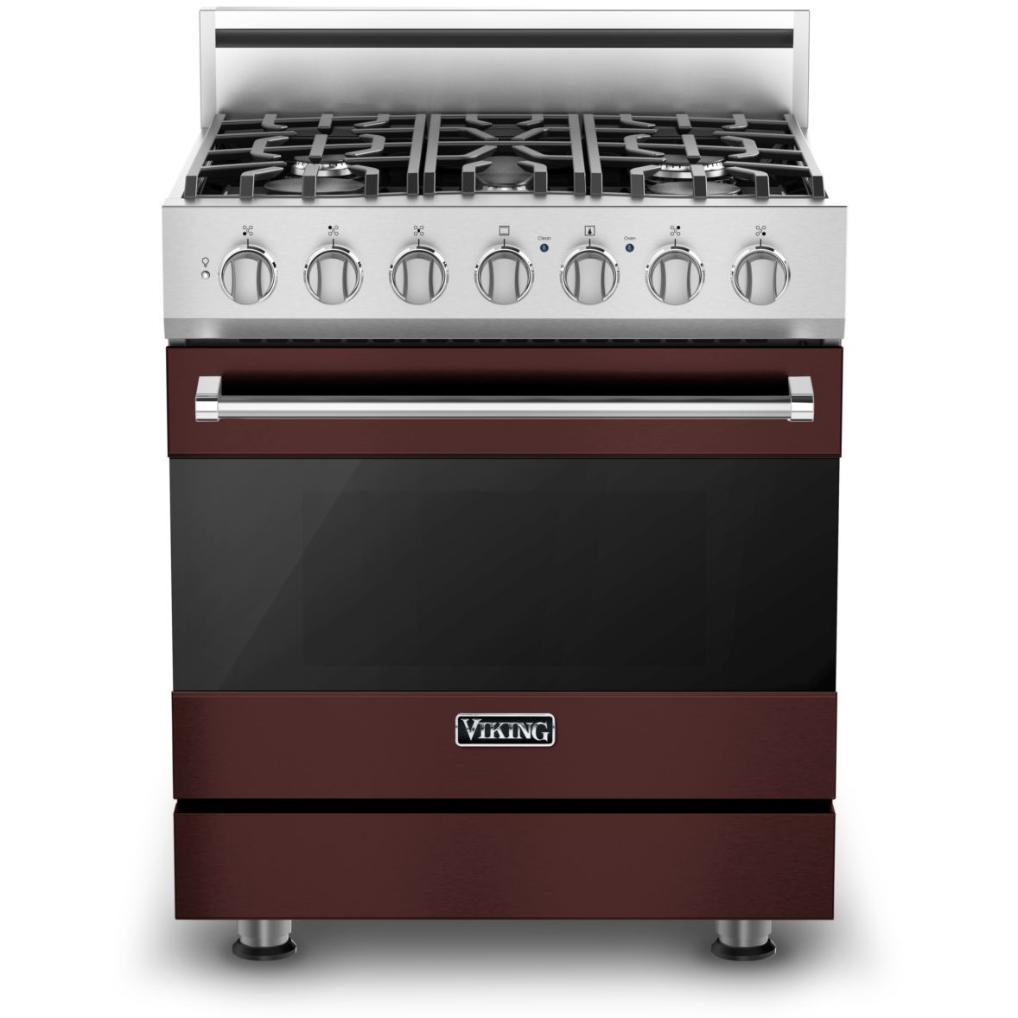 Viking 30-inch Freestanding Dual-Fuel Range with Vari-Speed Dual Flow Convection CRVDR3302-5BKA