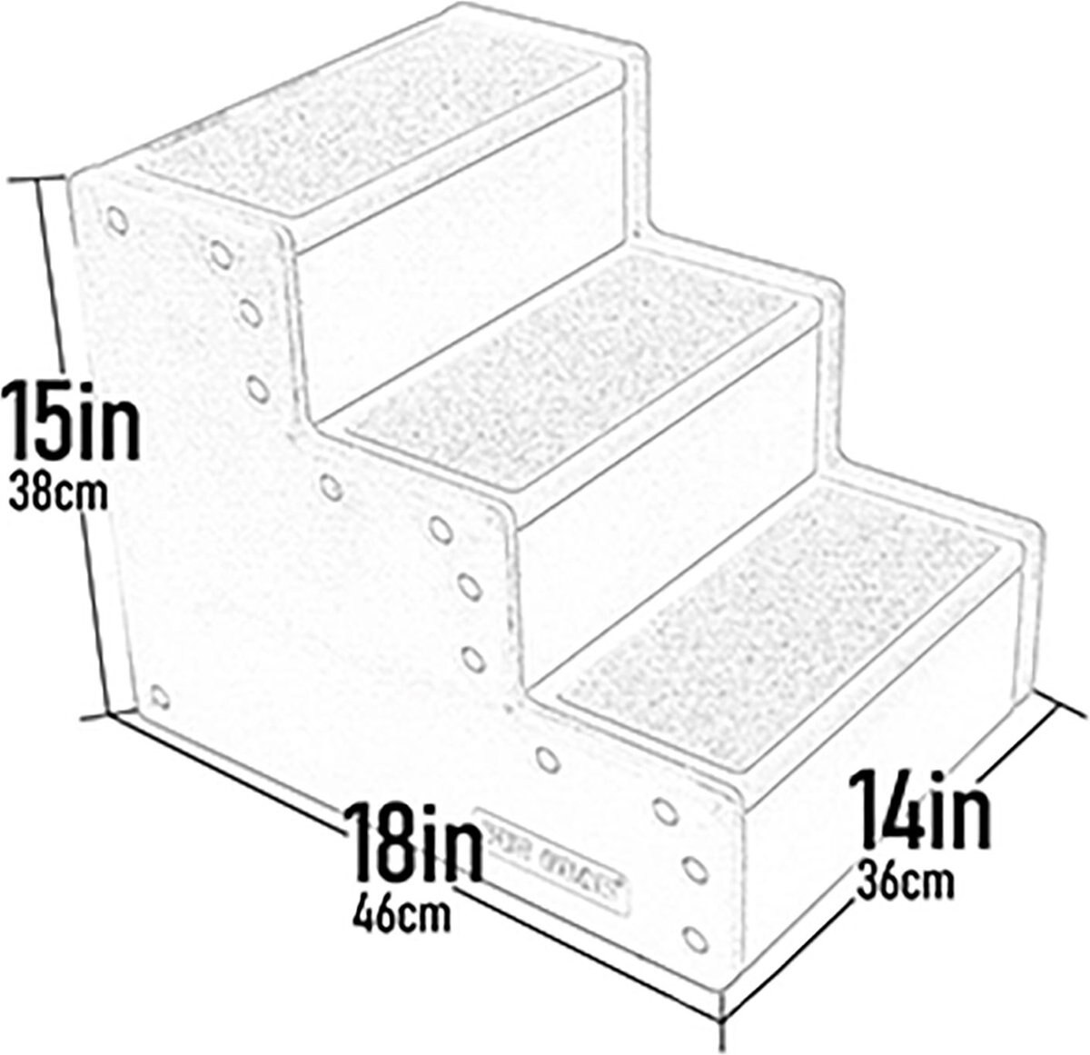 Pet Gear Pet Step Cat and Dog Stairs