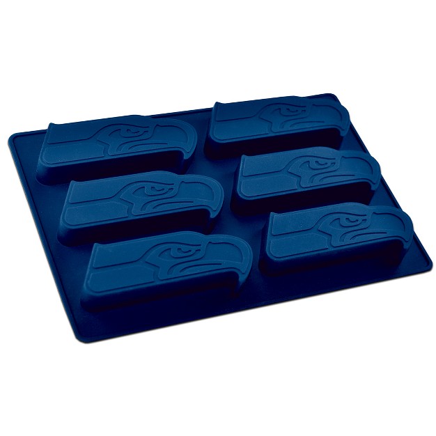 Masterpieces Fanpans Team Logo Silicone Muffin Pan Nfl Seattle Seahawks