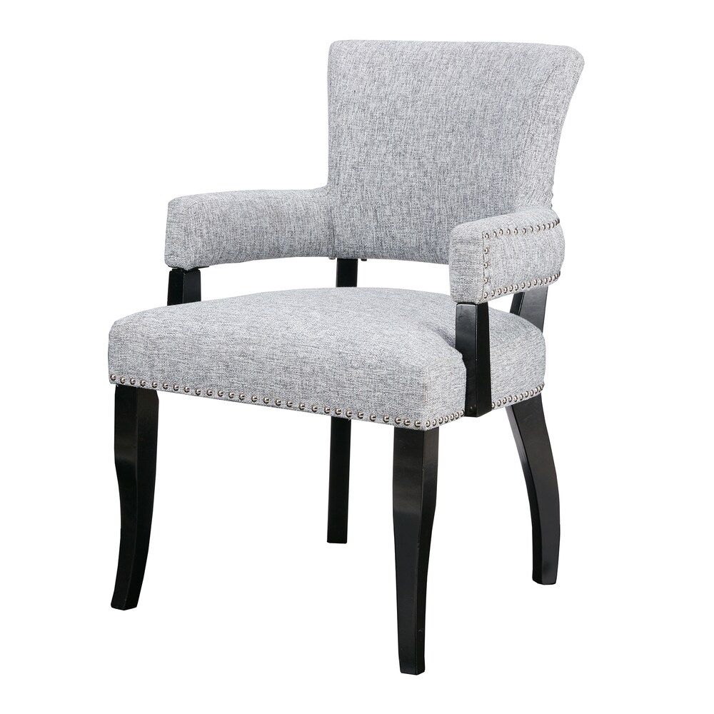 Copper Grove Cobleland Grey Arm Dining Chair