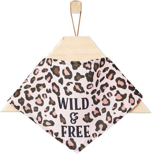 Frisco Pink Leopard Dog and Cat Bandana