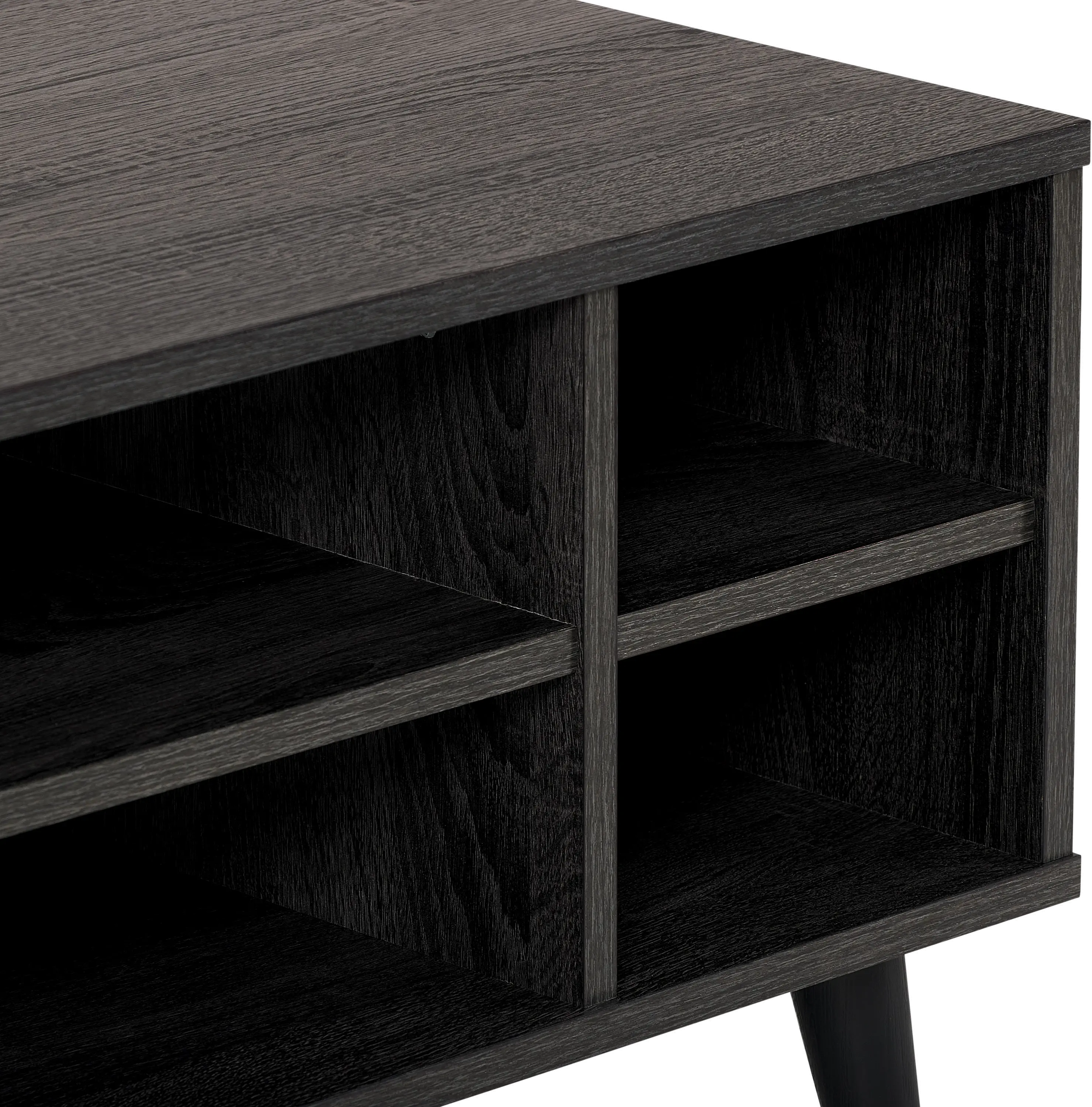 Cole Dark Gray Coffee Table with Storage