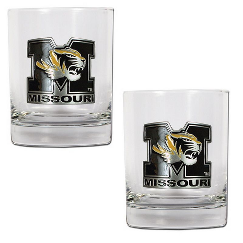 Missouri Tigers 2-pc. Rocks Glass Set