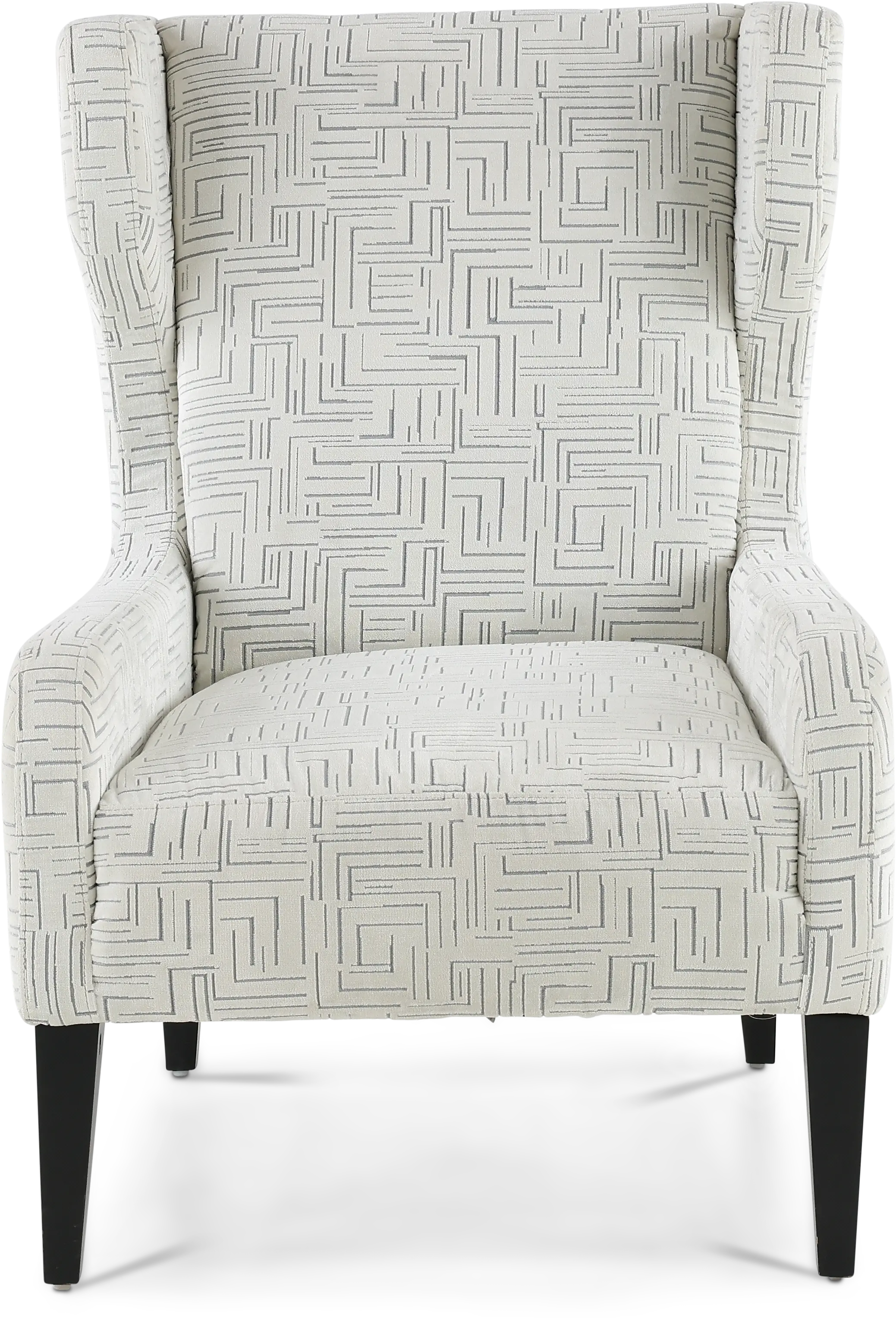 Pia Ivory White Accent Chair