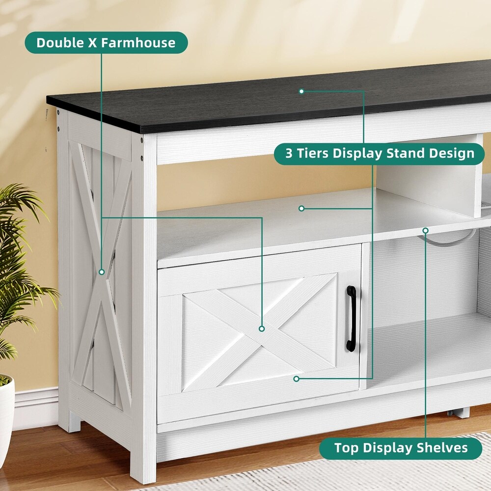 Farmhouse TV Stand for up to 65\