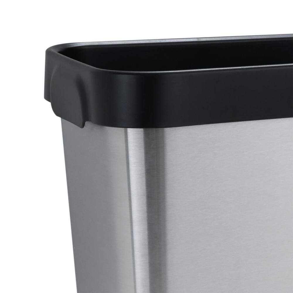 Bath Bliss 8 l Waste Bin in Stainless Steel 10102-SS