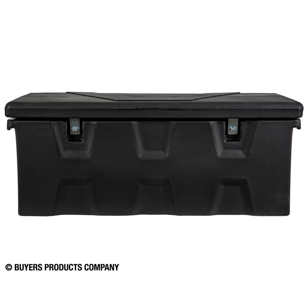 Buyers Products Company 17.25 in. x 19 in. x 44 in. Matte Black Plastic All-Purpose Truck Tool Box Chest 1712240