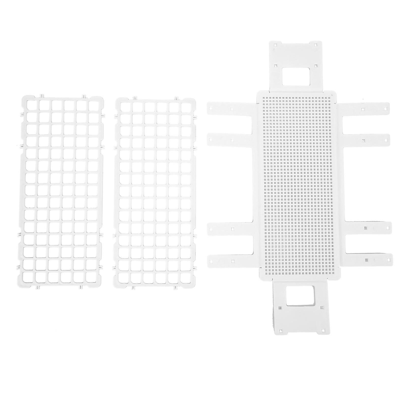 5set Plastic Test Tube Rack 90 Holes Sample Bottle Holder For 13mm Laboratory Test Tubes